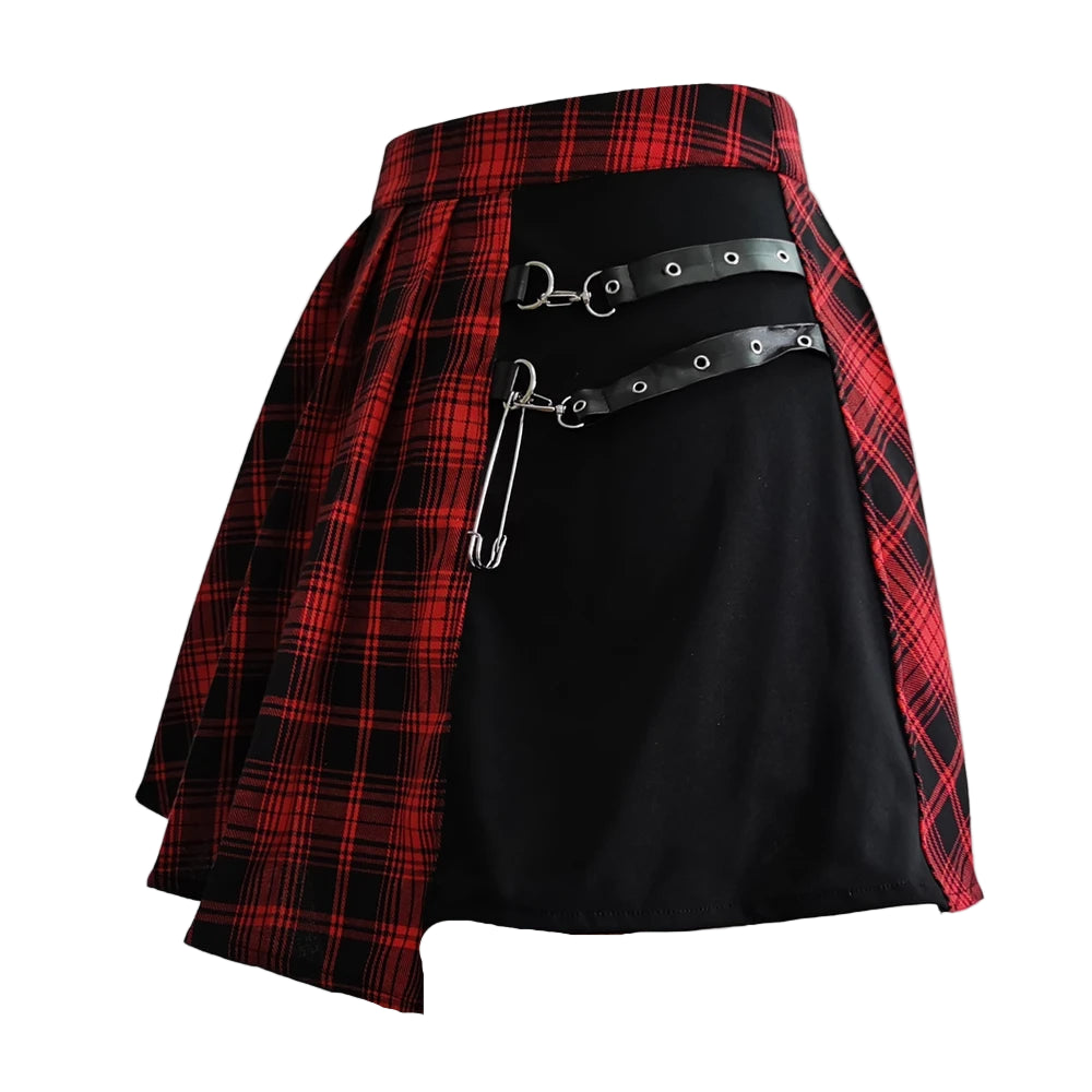 Firey Red's Pleated Skirt