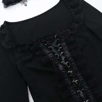 Phantom Charm Lace Top