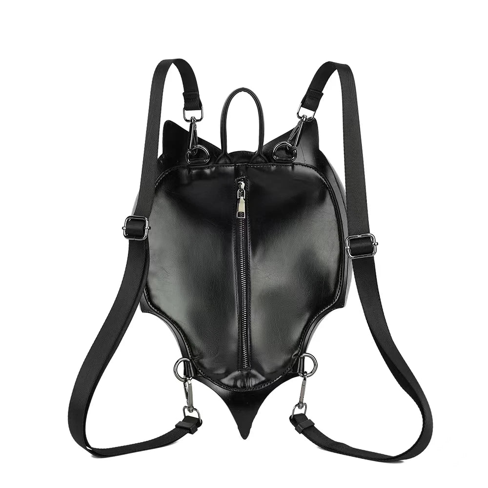 Gothic Bat-Shaped Backpack