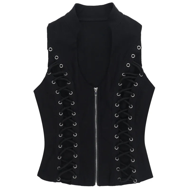 Dark Goth Corn Bandage Vest