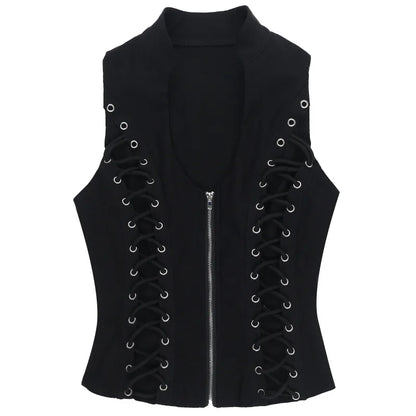 Dark Goth Corn Bandage Vest