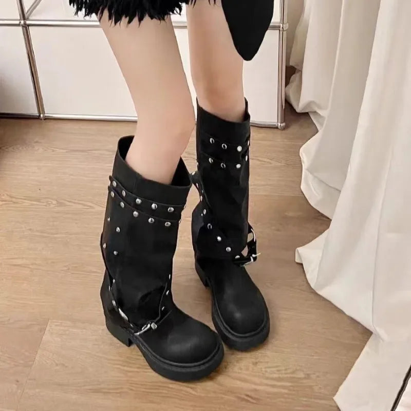 Teacher's Pet-Platform Boots