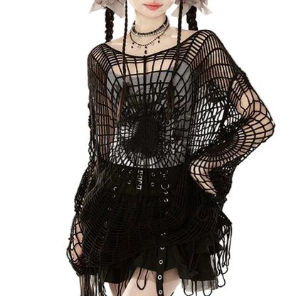 Spider Web Sweater