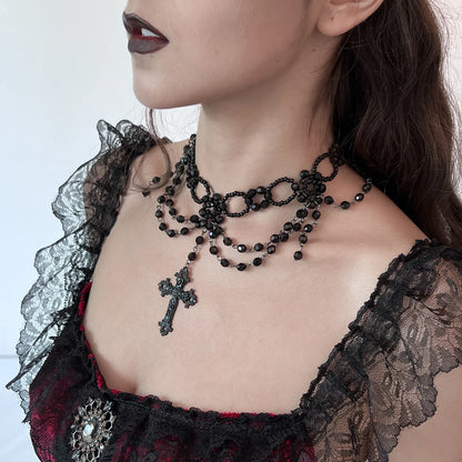 Gothila's Cross Blessed Necklace