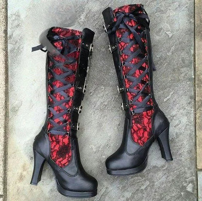 Ms. Latex's Platform Boots