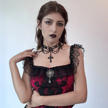 Gothila's Cross Blessed Necklace