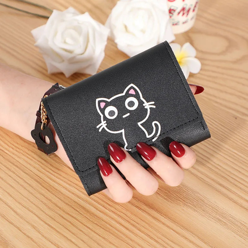 Cutesy Snoodie Kitty Wallet