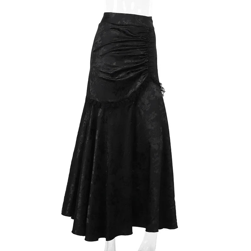 Gothic Streetwear Mermaid Skirt