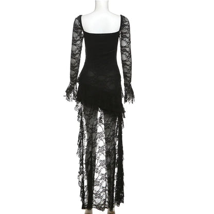 Twilight Whisper Gothic Dress