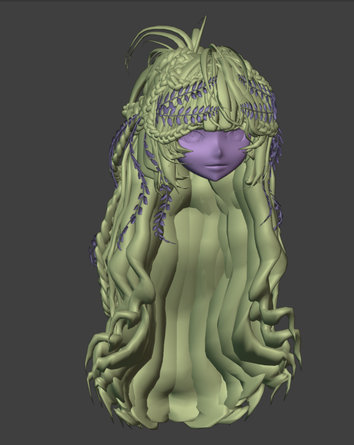 ╭┈ヾCurly Sue's Long Hair 🍃 [Hair Asset]