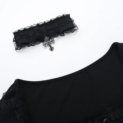Phantom Charm Lace Top