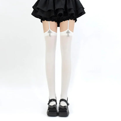 Hexed Relic Over-Knee Socks