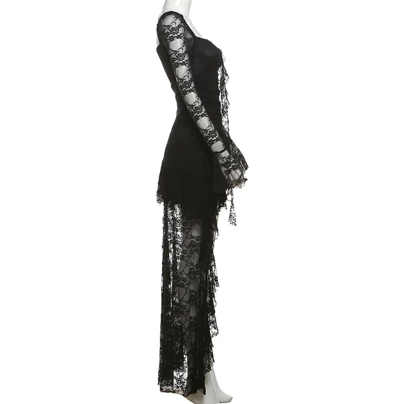 Twilight Whisper Gothic Dress