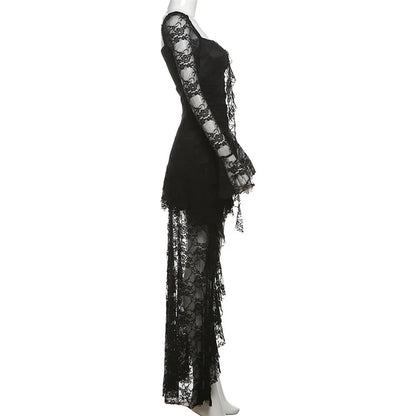 Twilight Whisper Gothic Dress