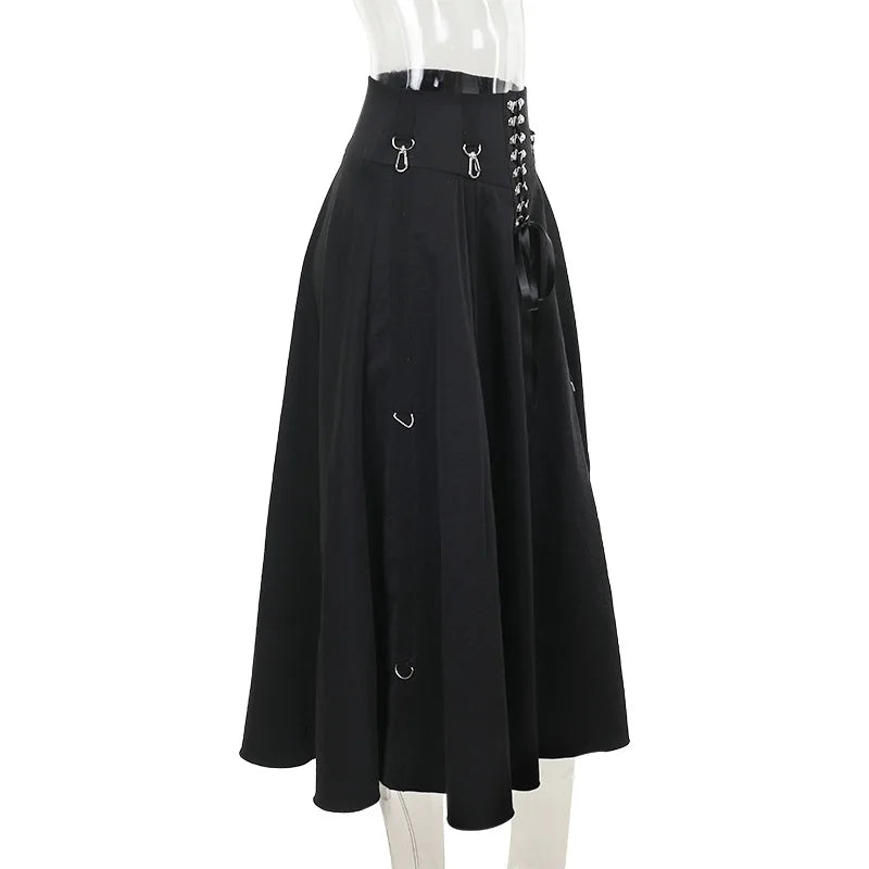 Ebon Veil Bandage Skirt