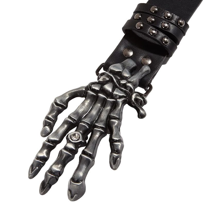 Gothic Hand Buckle Belt