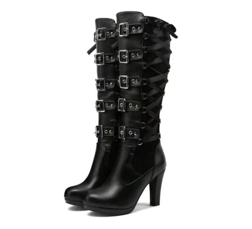 Ms. Latex's Platform Boots