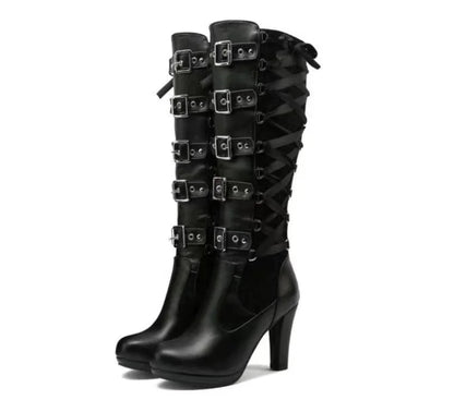Ms. Latex's Platform Boots