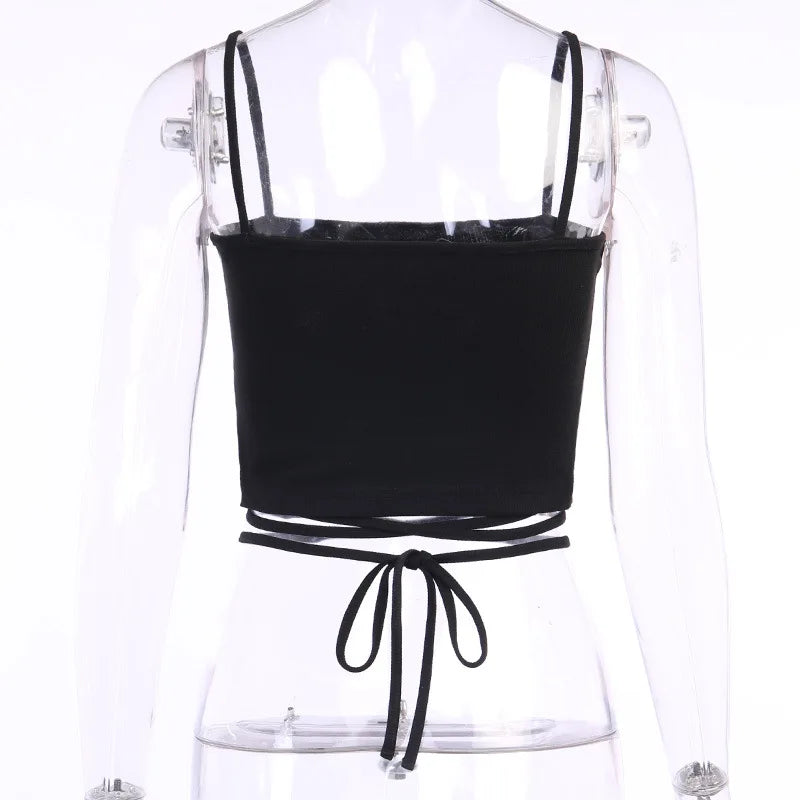 Ashy Edge Crop Tee