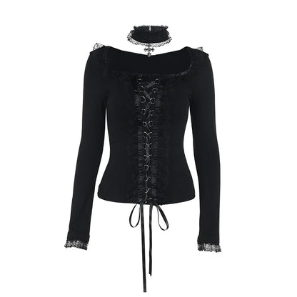 Phantom Charm Lace Top