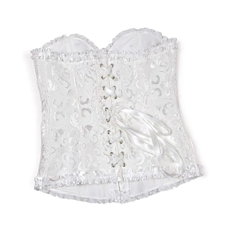 Raven Floral Corset