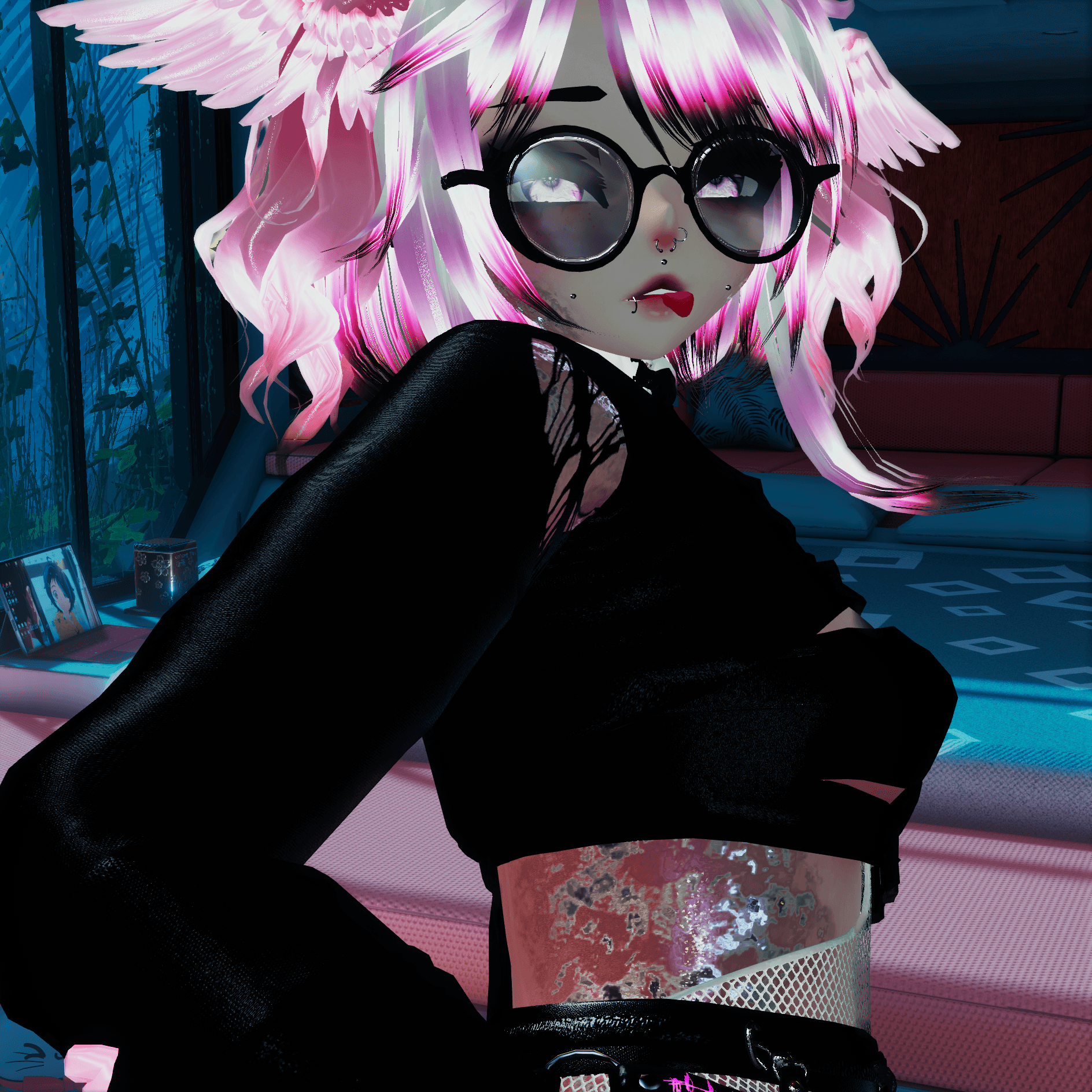 ╭┈ヾFuku, The E-Girl Owl 🦉 | Personal License Only | PC + QUEST - DippinDotty