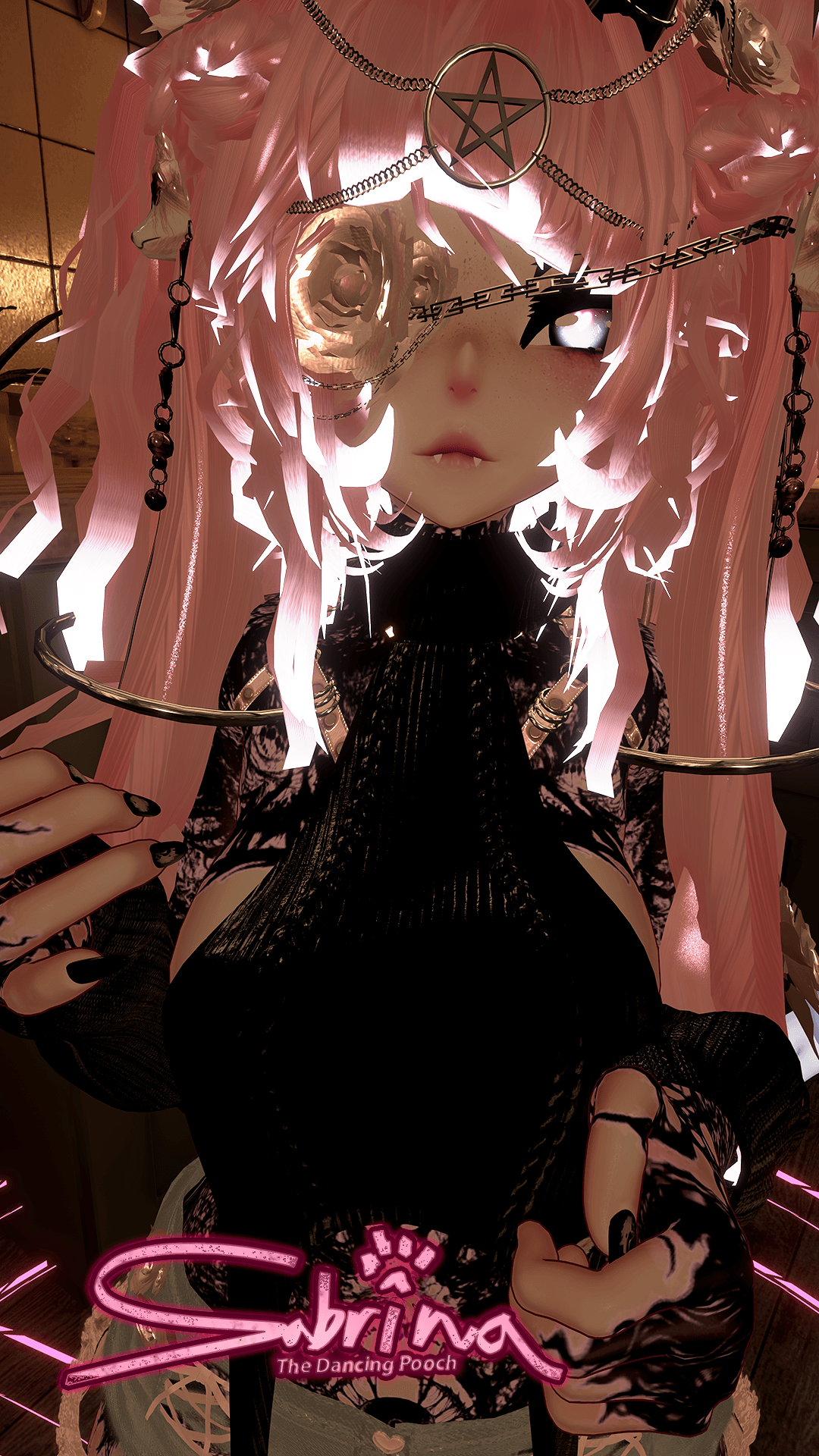 ╭┈ヾSabrina, The Dancing Pooch 🐕 | GOGOLOCO | VRCFURY | SPS + TPS | PHYSBONES | Personal License Only | Face Tracking (VRCHAT) | Warudo (ARKIT + VRM) | PC + QUEST - DippinDotty