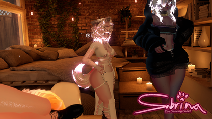 ╭┈ヾSabrina, The Dancing Pooch 🐕  | GOGOLOCO | VRCFURY | SPS | PHYSBONES | Personal License Only | Face Tracking (VRCHAT) | Warudo (ARKIT + VRM) | PC