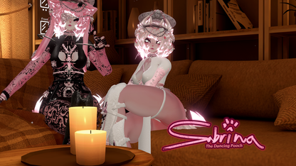 ╭┈ヾSabrina, The Dancing Pooch 🐕  | GOGOLOCO | VRCFURY | SPS | PHYSBONES | Personal License Only | Face Tracking (VRCHAT) | Warudo (ARKIT + VRM) | PC