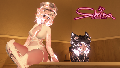 ╭┈ヾSabrina, The Dancing Pooch 🐕  | GOGOLOCO | VRCFURY | SPS | PHYSBONES | Personal License Only | Face Tracking (VRCHAT) | Warudo (ARKIT + VRM) | PC