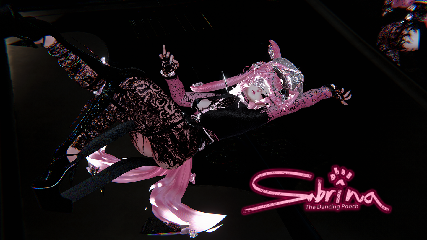 ╭┈ヾSabrina, The Dancing Pooch 🐕  | GOGOLOCO | VRCFURY | SPS | PHYSBONES | Personal License Only | Face Tracking (VRCHAT) | Warudo (ARKIT + VRM) | PC