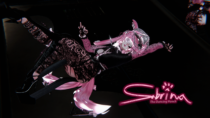 ╭┈ヾSabrina, The Dancing Pooch 🐕  | GOGOLOCO | VRCFURY | SPS | PHYSBONES | Personal License Only | Face Tracking (VRCHAT) | Warudo (ARKIT + VRM) | PC