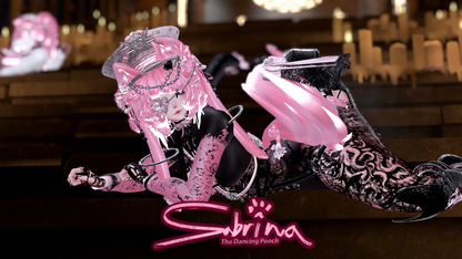 ╭┈ヾSabrina, The Dancing Pooch 🐕  | GOGOLOCO | VRCFURY | SPS | PHYSBONES | Personal License Only | Face Tracking (VRCHAT) | Warudo (ARKIT + VRM) | PC