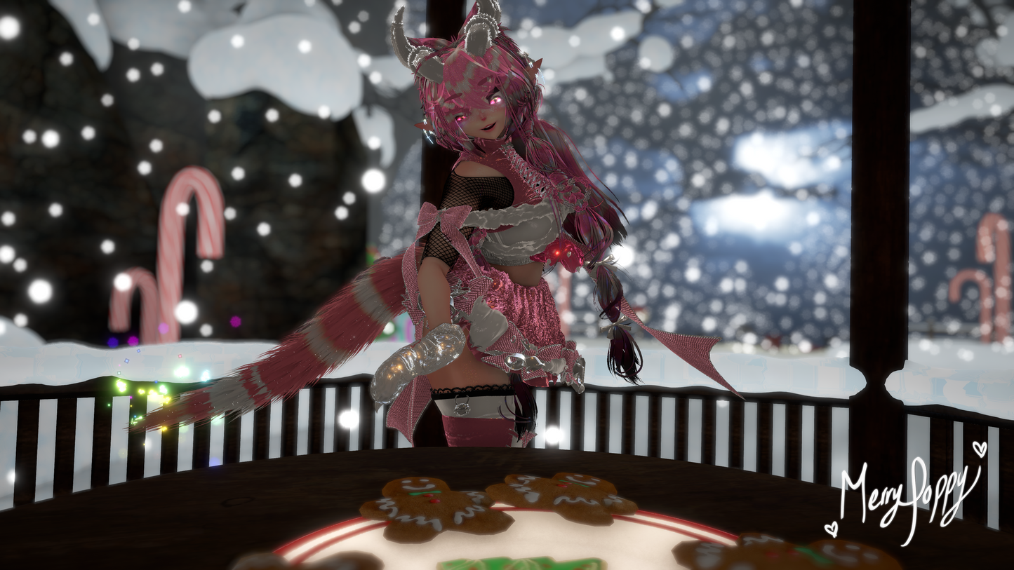 ╭┈ヾMerry Poppy🎄