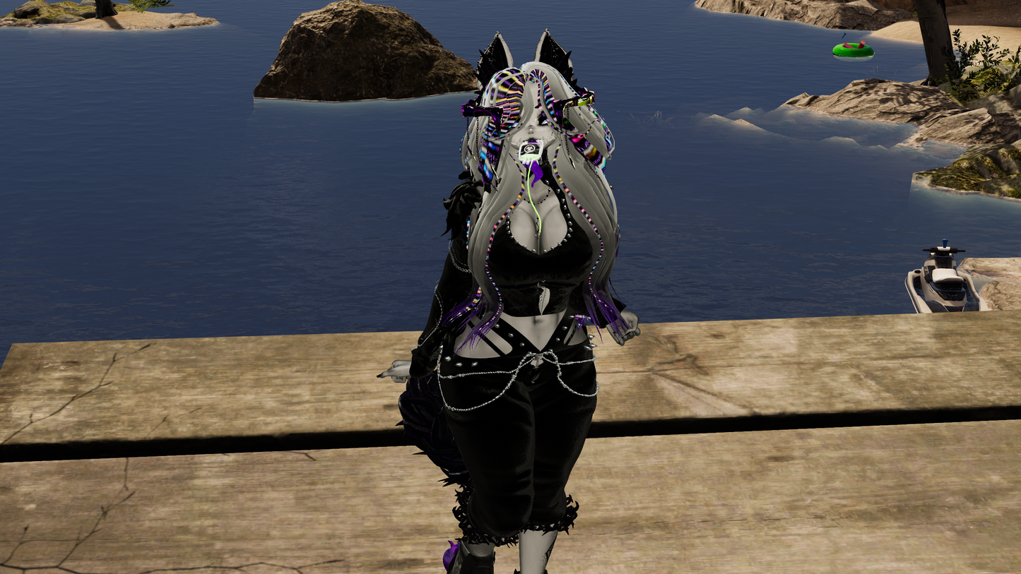 ╭┈ヾGothKana 𓆩♱𓆪 [Lykana 🐺 Outfit DLC]