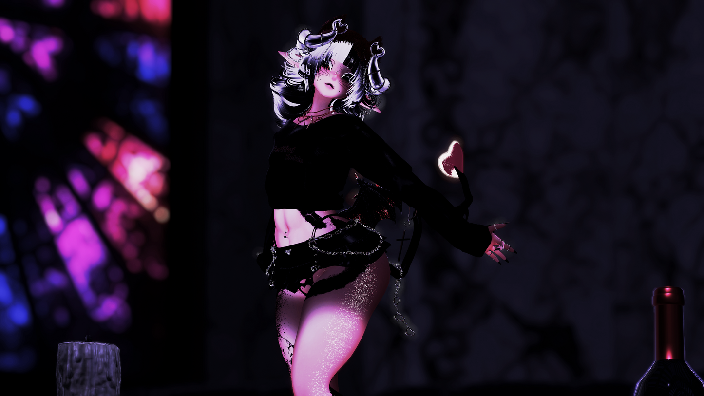 ╭┈ヾCertified Delulu 𓆩♱𓆪 [Raye Outfit DLC]