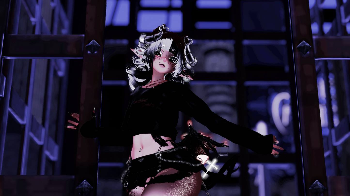 ╭┈ヾCertified Delulu 𓆩♱𓆪 [Raye Outfit DLC]