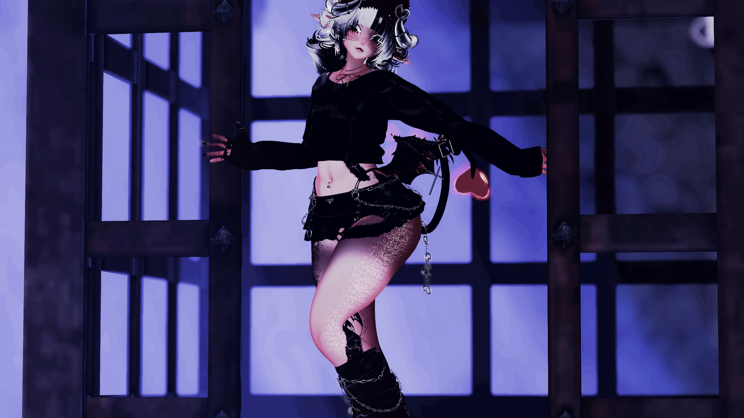 ╭┈ヾCertified Delulu 𓆩♱𓆪 [Raye Outfit DLC]