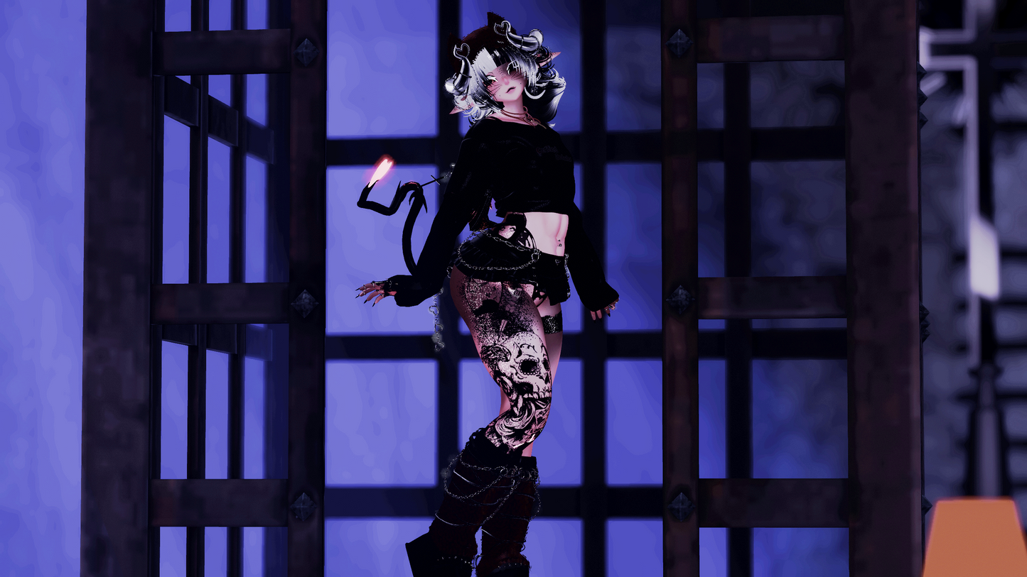 ╭┈ヾCertified Delulu 𓆩♱𓆪 [Raye Outfit DLC]