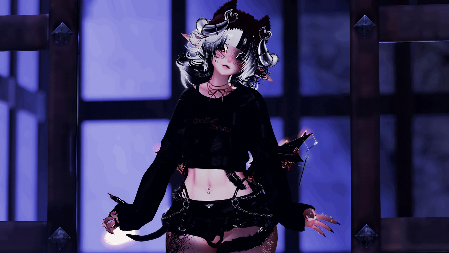 ╭┈ヾCertified Delulu 𓆩♱𓆪 [Raye Outfit DLC]