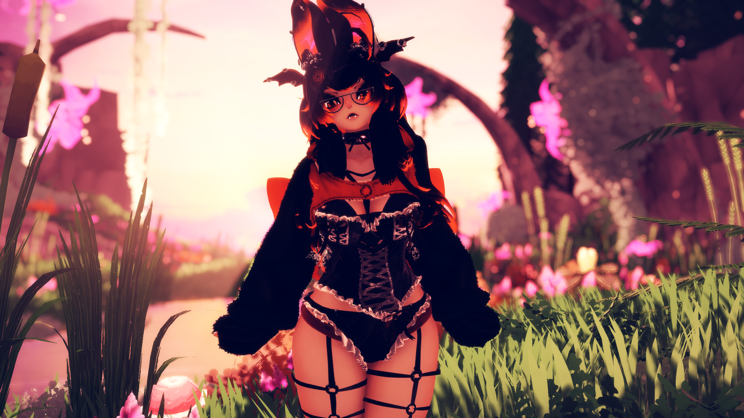 ╭┈ヾHell Hex 𓆩𓁺𓆪 [Batty Outfit DLC]