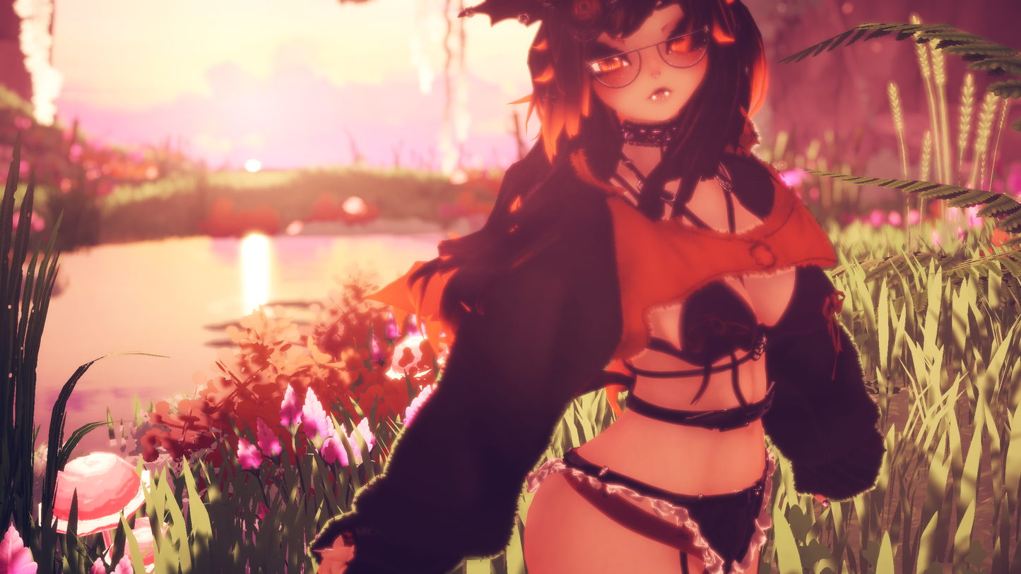 ╭┈ヾHell Hex 𓆩𓁺𓆪 [Batty Outfit DLC]