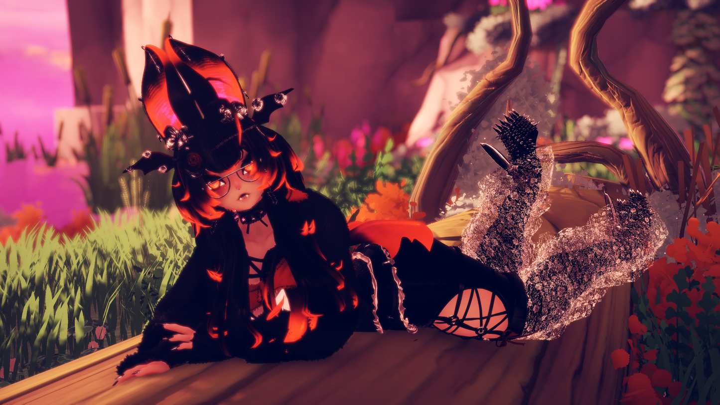 ╭┈ヾHell Hex 𓆩𓁺𓆪 [Batty Outfit DLC]