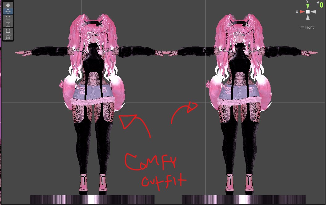 ╭┈ヾSabrina, The Dancing Pooch 🐕 | GOGOLOCO | VRCFURY | SPS + TPS | PHYSBONES | Personal License Only | Face Tracking (VRCHAT) | Warudo (ARKIT + VRM) | PC + QUEST - DippinDotty