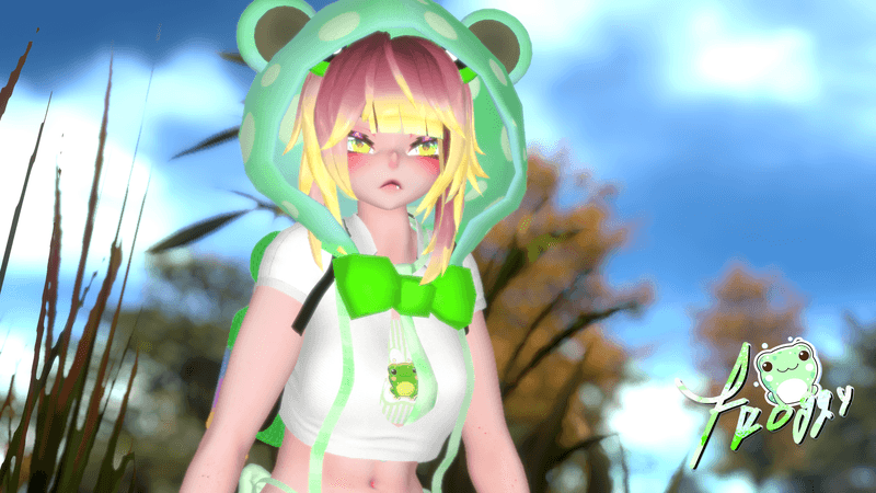╭┈ヾFroggy, The Animal Crossing Lover! 🐸 (7k Discord Gift!) | Personal License Only | PC + QUEST - DippinDotty