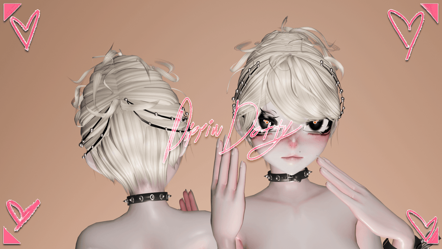 ╭┈ヾHoneyBee Hair 🐝 [Hair Asset] - DippinDotty