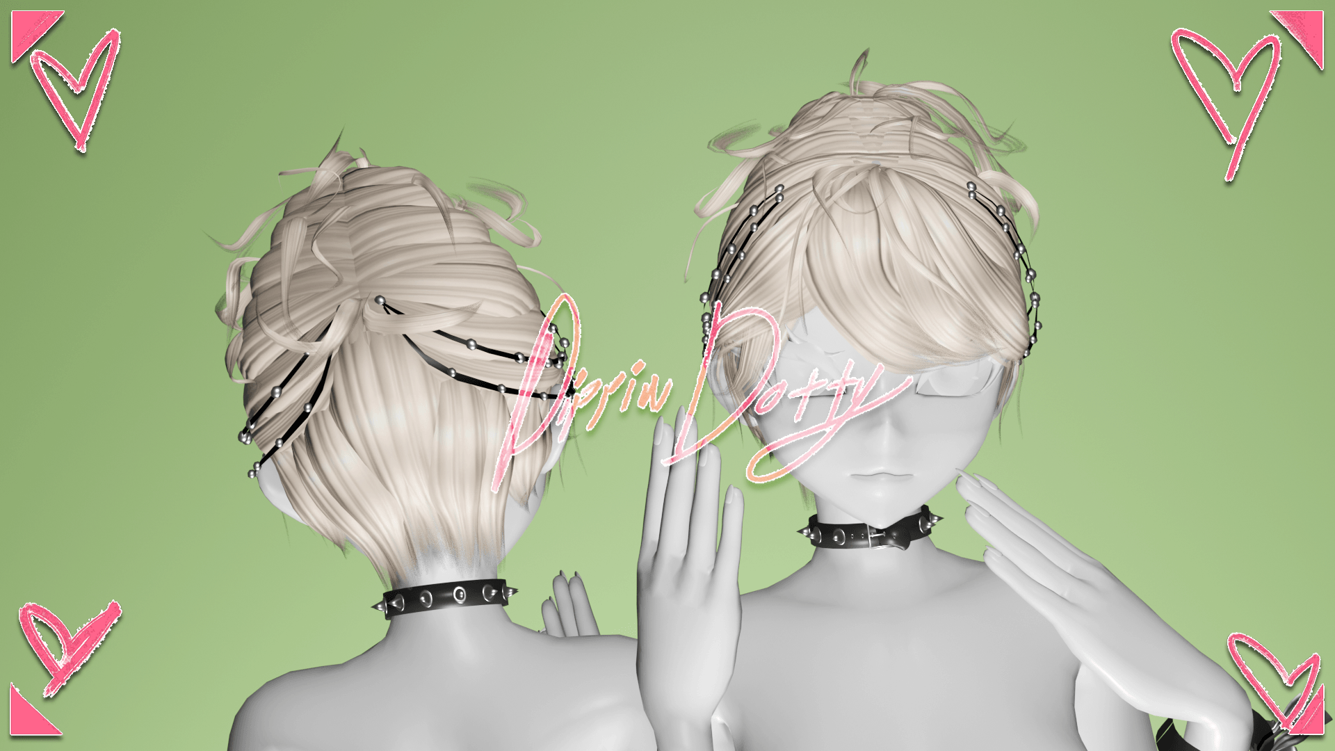 ╭┈ヾHoneyBee Hair 🐝 [Hair Asset] - DippinDotty