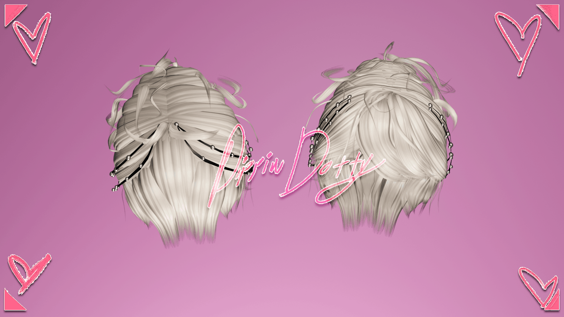 ╭┈ヾHoneyBee Hair 🐝 [Hair Asset] - DippinDotty