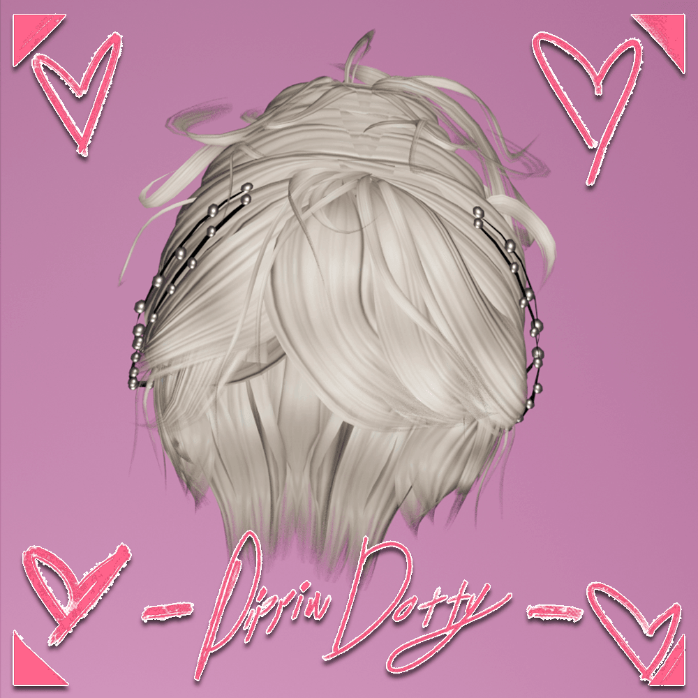 ╭┈ヾHoneyBee Hair 🐝 [Hair Asset] - DippinDotty