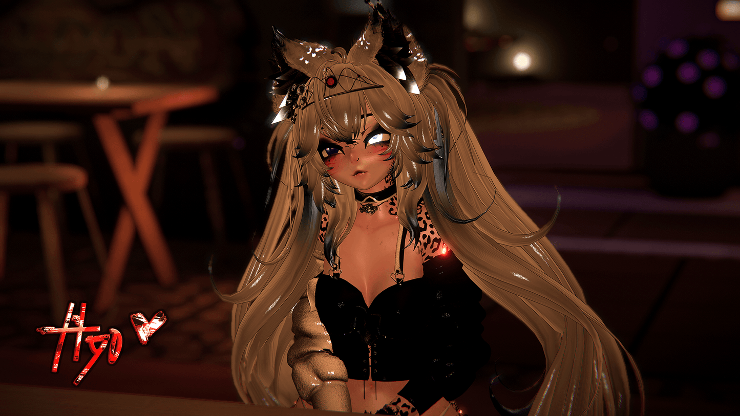 ╭┈ヾHyo, The Leopard Maid 🐆 | Personal License Only | PC + QUEST + OP - DippinDotty